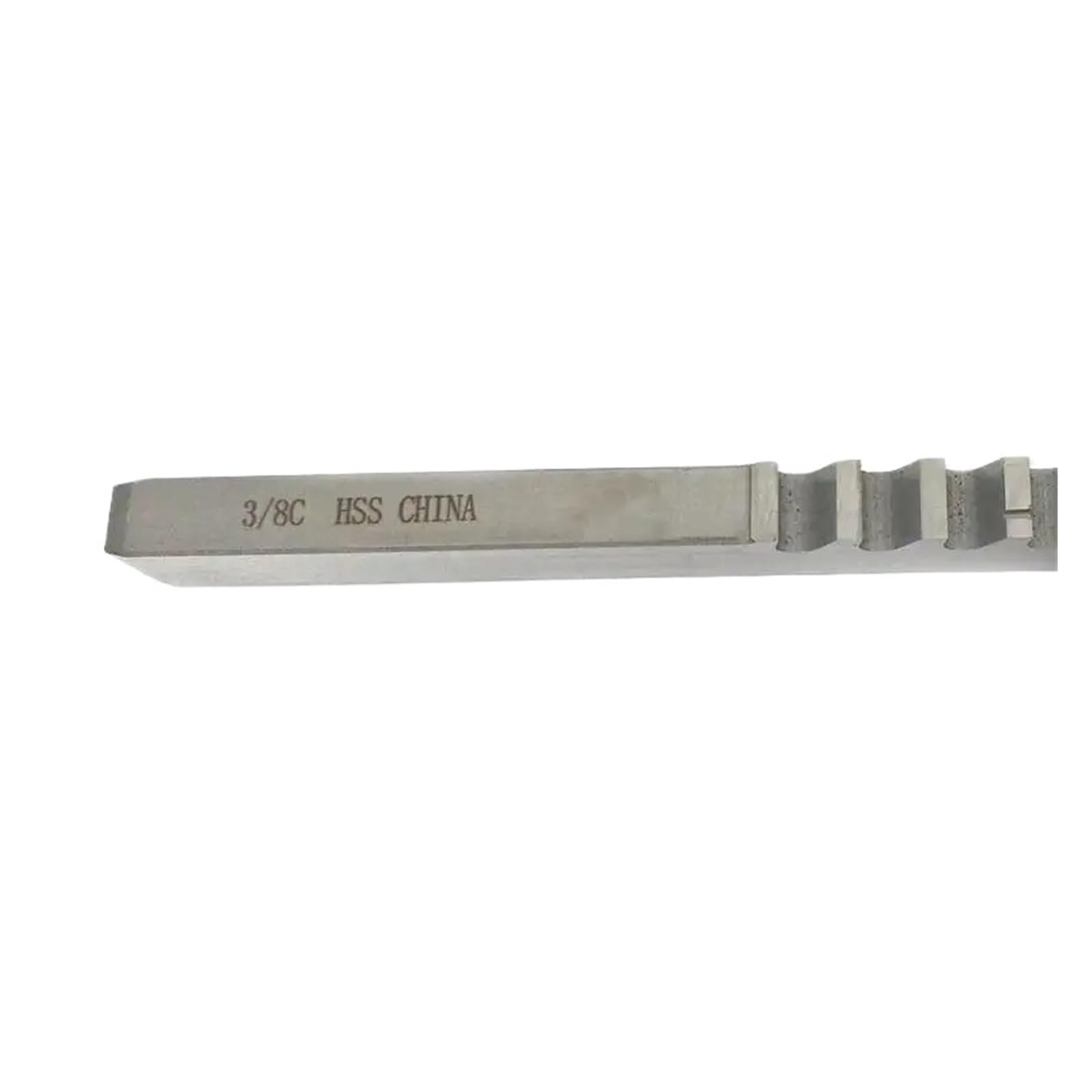 HSS-Räumnadel 3/8 C Druck-Keilnut-Räumnadel Zollgröße für CNC-Werkzeugmaschinen