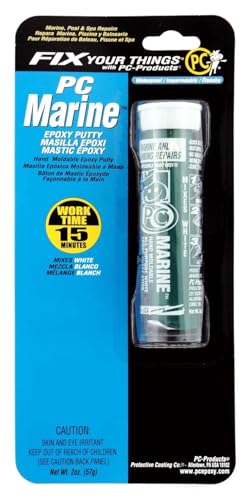 PC Products PC-Marine Epoxy Putty, 2oz Stick, White (25567)