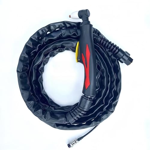Arc Plasma Cutter Torch Gun, PT-31 LG-40 air plasma cutting torch gun with 16 Ft Cable, 40A, for CUT50D, CUT-50, CT-312, CUT40