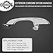 Exterior Door Handle Set, Compatible with 2005-2010 Chrysler 300 300C, 2005-2008 Dodge Magnum, 2007 Dodge Charger, Front & Rear Left Driver & Right Passenger Outside, CH1310142, 5065801AG, 4589009AH