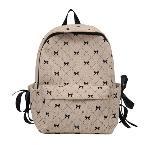 Mochila de pana con lazo suave y cómoda, el accesorio escolar perfecto
