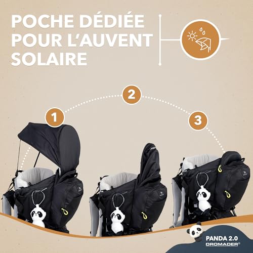 DROMADER Porte-Bébé Randonnée Baby Carrier, vue 3 sur 8