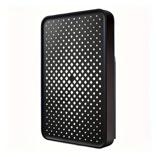 Genérico Cabezal de Ducha presurizado con Salida Agua Grande 13 Pulgadas, Calentador, Panel, rociador Superior, Accesorios baño for el hogar(Black)