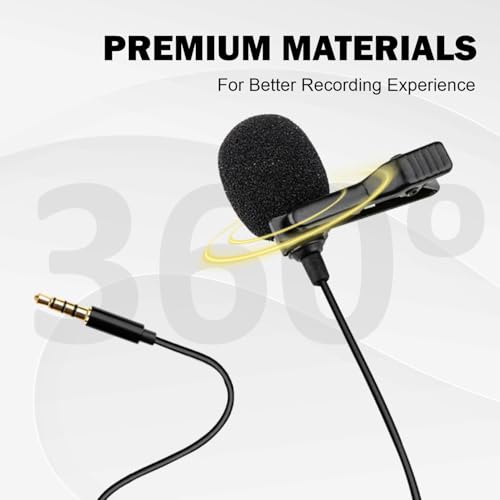 Humble 1.5m Clip-On Lapel Microphone 3.5mm - Image 4