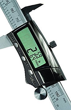 General Tools Digital Caliper #147 - 6" Precision Measuring Tool - Stainless Steel Ruler #TOP1