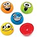 Baker Ross Funky Faces Jumping (Paquete de 12) Poppers de cara sonriente, perfectos para rellenar bolsas de fiesta o ideas de regalo, varios colores, multicolor, 12 pack (AW664)