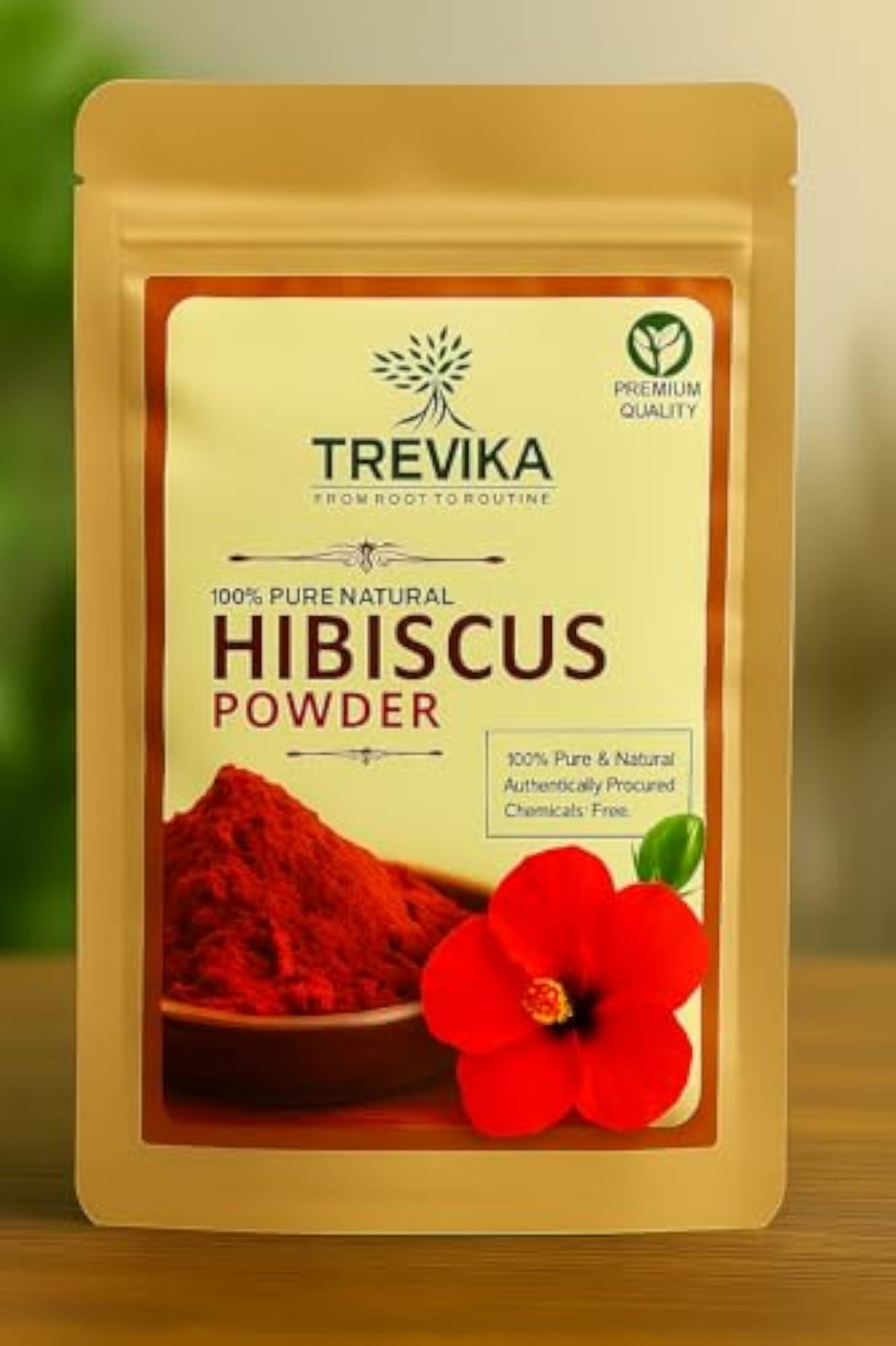 Hibiscus Powder, 100g Natural Ayurvedic Herb