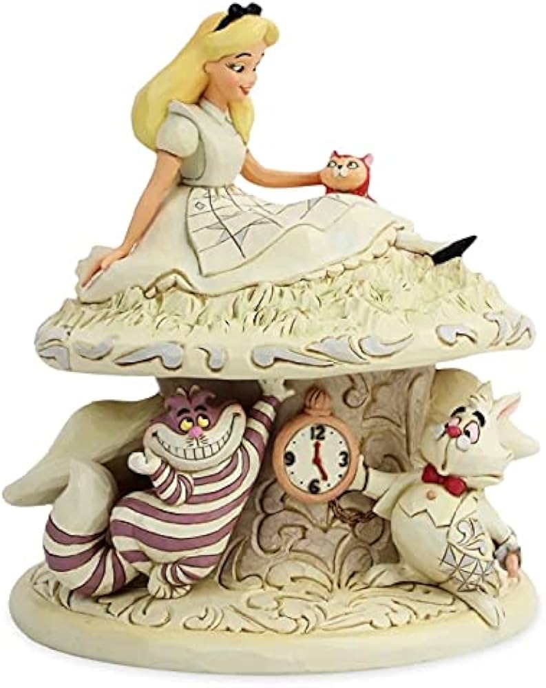 Amazon.co.jp: Jim Shore ディズニー 不思議の国のアリス 奇妙な不思議