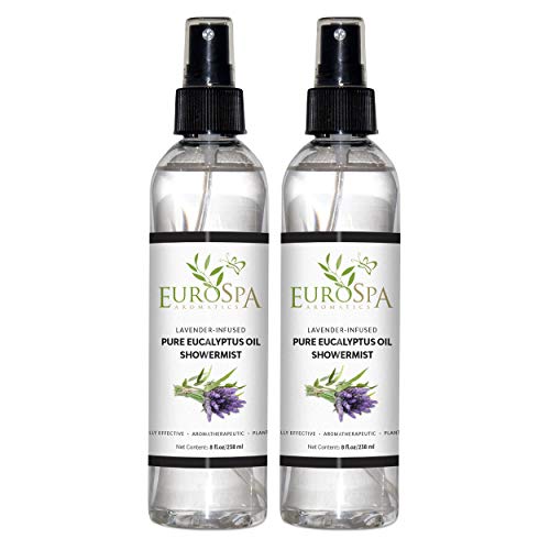 EuroSpa Aromatics Pure Eucalyptus Oil ShowerMist and Steam Room S...