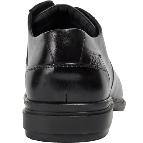 Pod Savage Leather/Textile Men's Black Lace-Up Shoes2