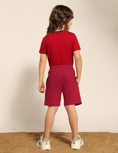 Image of Boys Shorts | 100% Cotton | Regular Fit Boys Sport Shorts | Elastic Waist | Casual Everyday Wear
