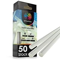 Algopix Similar Product 12 - OfficeTree 50 x Hot Glue Sticks  6