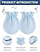 ZURLEFY Solid Baby Girl Mittens 0-3 Months, Mittens for Baby Boy 0-3 Months, Baby Hand Mittens for Toddlers, Infant, Newborn Essentials(31-05)