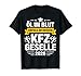 Geselle 2026 Kfz Azubi Ausbildung bestandene Gesellenpr&uuml;fung T-Shirt