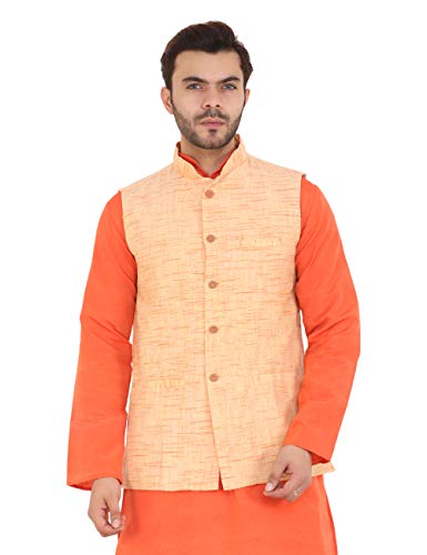 Image of LATEST CHIKAN Men's Textured Nehru Jacket