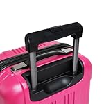 Kenneth Cole REACTION Out of Bounds Lightweight Hardshell 4-Wheel Spinner Luggage, Magenta, 2-Piece Set (20" & 28") - Image 2