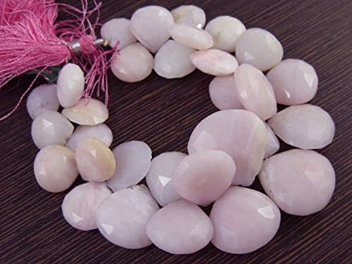 Opale rose du Pérou grand coeur 287ct sans inclusions pour bijoux durables