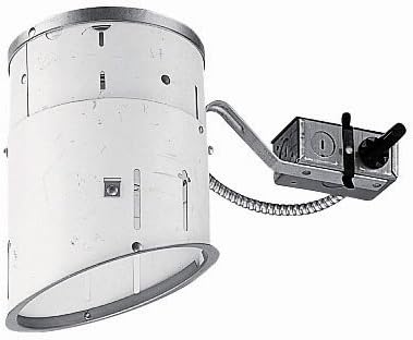 Juno TC926R, 6" Sloped Down Light Housings 6 inch Round Non-IC Outdoor Recessed Can Remodel Can