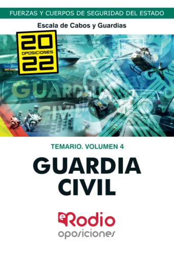 Portada de Guardia Civil 2020. Temario. Volumen 4. Escala de Cabos y Guardia S