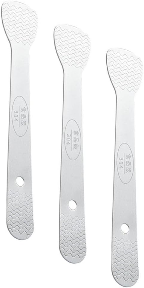 3 Piece Stainless Steel Dumpling Filling Spoon Set for Kitchen