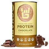 Gnarly Nutrition Chocolate Protein Powder – NSF Sport Certified – 25g Protein, Muscle Repair – Grass Fed Whey Powder, Smooth Taste – Chocolate, 32 oz