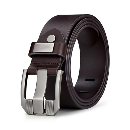 Needle Buckle Belt Men's Genuine Leather Cowhide Belt Casual And Versatile Belt