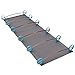 Alomejor Camping Bed Portable Aluminum Alloy High Load Bearing with Oxford Cloth for Camping Hiking Fishing