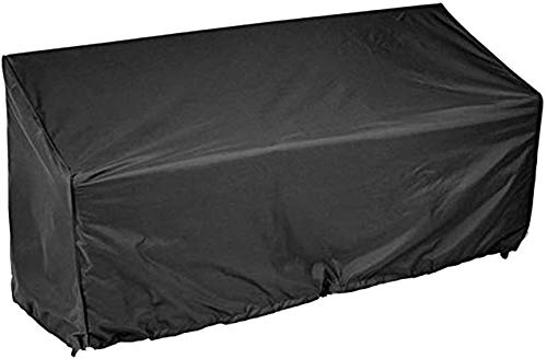 szyzl88 Outdoor Bench Dust Cover,Waterproof And Dustproof Garden Bench Cover 2/3/4 Seat Bench Cover Furniture Protection Cover With Storage Bag