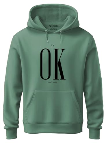 Image of XENOVAURBAN Hoodie for Men /Women | Unisex fit Cotton Fleece Hooded Sweatshirt - OK1