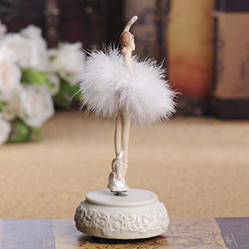 Amazon | 女の子のためのオルゴール -家の装飾の装飾のバレエの女の子