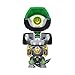 Funo Pop! Bitty Bots: Power Rangers - Dragon Zord with Green Ranger - 0.9 Inch and 4.7 Inch (11.9 Cm) - Television Collectable - Gift Idea - Toys for Kids & Adults