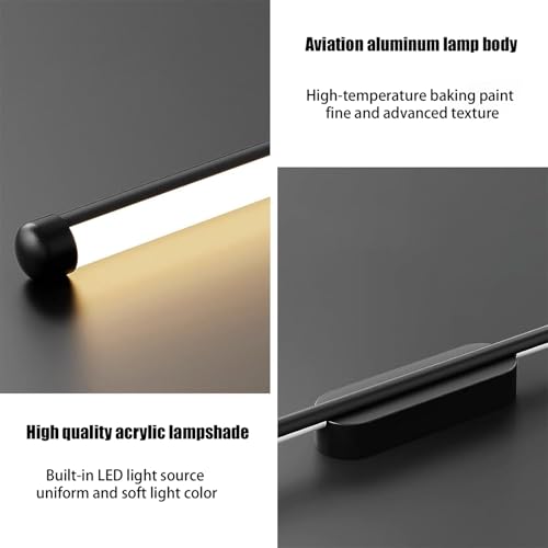 Lámpara de pared LED sin cables para evitar obras aplique recargable con sensor oro 5