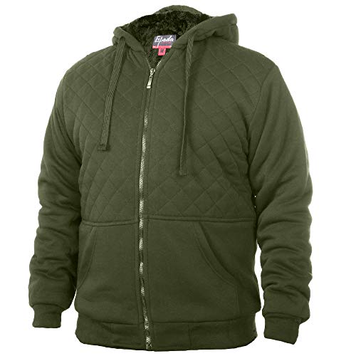 Full-Zip Sherpa-Lined Hoodie Jacket2