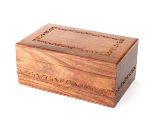 Preisvergleich Produktbild Urns UK Carlisle Urne aus Holz, 250 cl, Braun