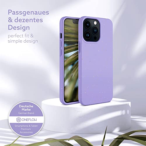 Coque Apple iPhone 13 Pro écologique en fibre végétale violette ONEFLOW Sama Sama