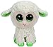 Produktbild TY 39667 39667-Lala Buddy-Lamm mit Glitzeraugen und grünen Hufen, Ostern limitiert, Plüschtier, groß, 24 cm, weiß