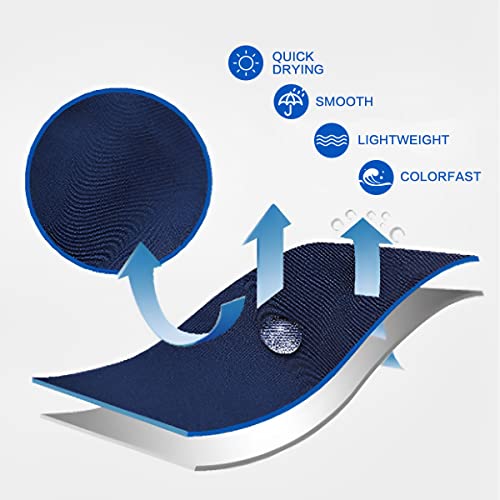 Lansbojun Mens Swim Trunks Quick Dry Swim Shorts with Zipper Pockets Lightweight Swimwear2