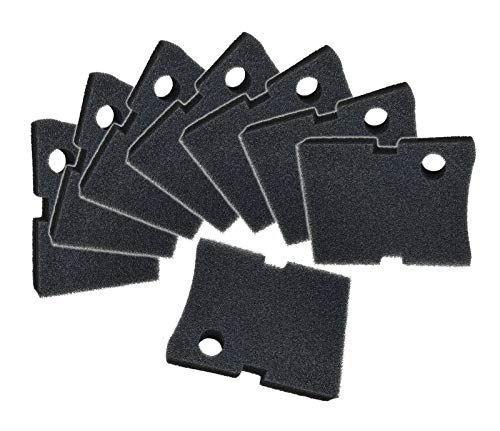 8 pcs Black Coarse Foam Filter Pads 250 350 Canister Filter