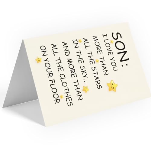 image for WowBefun Birthday Card for Son | Son Birthday Card | Birthday Card Son