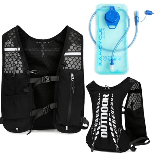 Sac à dos d'hydratation léger avec poche eau 2L ou flasque 500ml