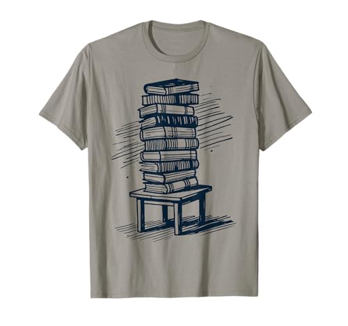 Bookworm Bookworm Book Lover Design in Retro Style T-Shirt