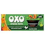 OXO Garden Vegetable Stock Pots – Parsley & Garlic, Gluten-Free, Plant-Based, Ideal for Soups, Stews, Risottos & Holiday Cooking, 4 x 20 g (80 g Total)