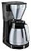 Produktbild Melitta 1010-11, Filterkaffeemaschine mit Thermkanne, Kompaktes Design, Kaffeemaschine Easy TOP Therm Edelstahl, schwarz, 1.2 liters