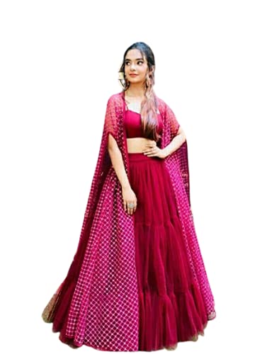 BEAUTIFUL MAROON LEHENGA CHOLI 