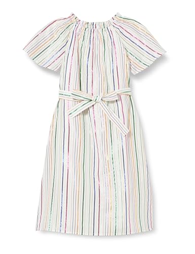 Robe longue manches courtes fille MIMO fluide et facile à enfiler
