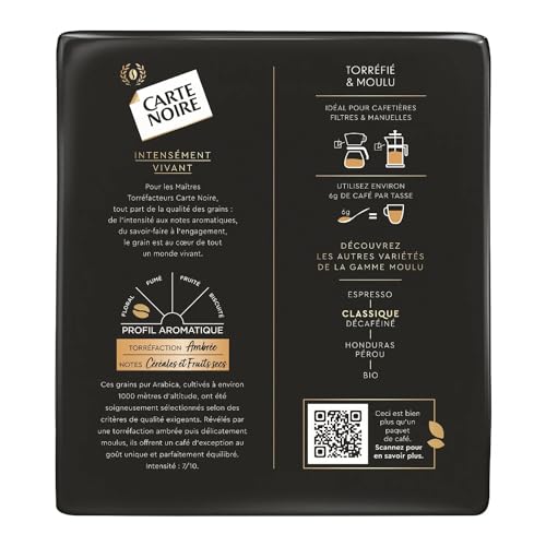Carte Noire Ground Coffee, 8.8-Ounce Packages (Pack of 2)