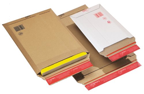 Enveloppes à fenêtre Colompac CP01004 pochette carton rigide