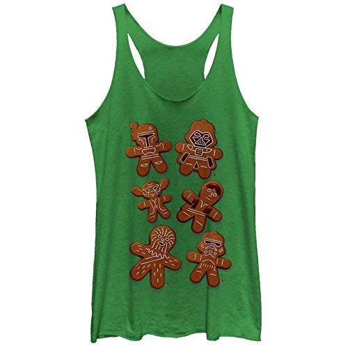 Débardeur Star Wars Junior Green Holiday Gingerbread Wars XS