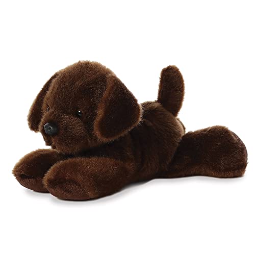 Aurora World 31257 - Plüschtier - Mini Flopsie - Lil Lucky Schokoladen Labrador, 8 Zoll / 20.5 cm