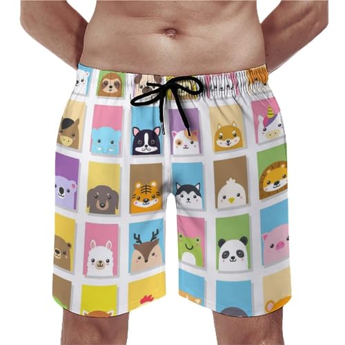 Shorts de bain homme animal fini le maillot mouillé grâce au séchage S